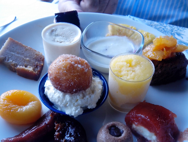 Els Postres del resturant l'Orquestra d'Argentona