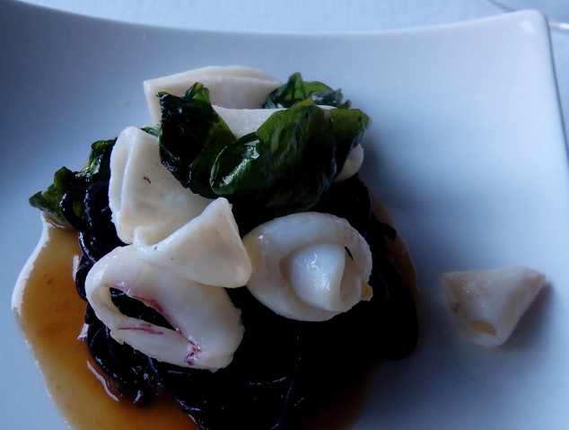 Un plat del restaurant l'Orquestra d'Argentona