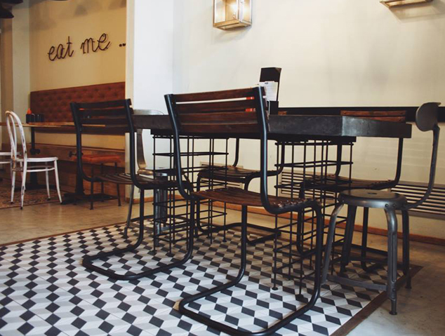 Interior del Quiosc de Can Carreras