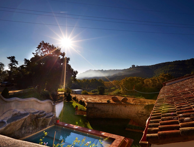Sortida de sol a la Masia Can Colomer d'Arenys de Munt