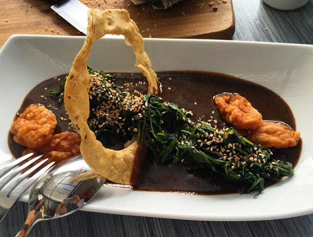 Un plat de romeritos, un classic del Nadal a Méxic