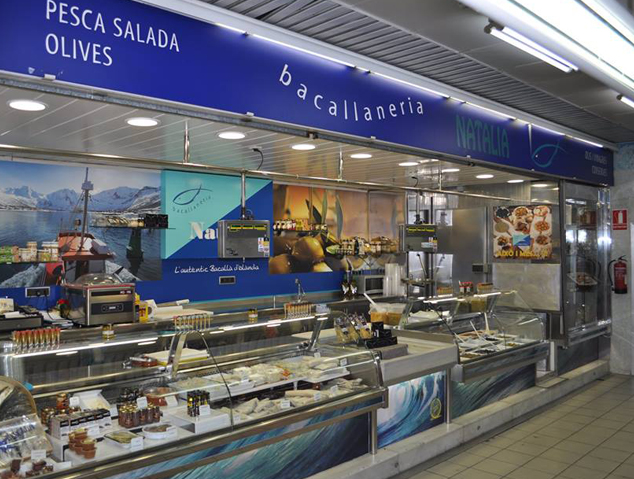 Exterior de la Bacallaneria Natàlia del Masnou