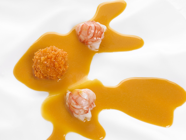 Un plat del restaurant Sant Pau