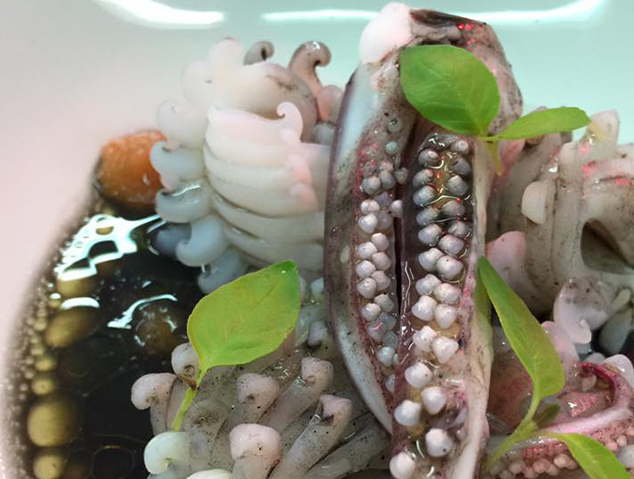 Un plat del restaurant Tresmacarrons