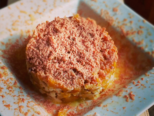 Un dels plats del Tarannà Parc Forestal de Mataró