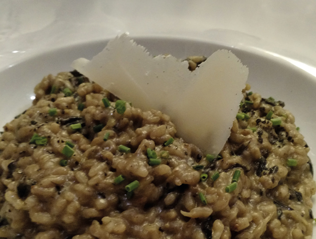 Un rissotto del restaurant Papageno by Nomad de Cabrera de Mar