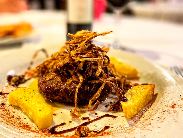 Un plat del restaurant el Celler de Argentona