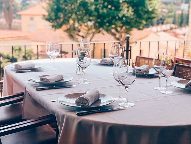 Interior de l'Hostal de la Plaça de Cabrils