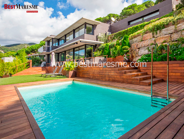 Una de les cases de l'Immobiliària Best Maresme