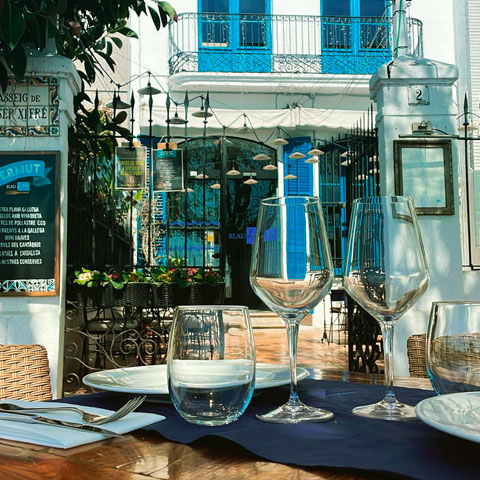 Restaurant Blau de Mar dins les Jornades de la Maduixa del Maresme